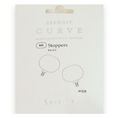 SEEKNIT yarna 可替換式曲線擋針, 混合顏色(61235), 2個