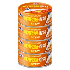 사조 찌개참치, 85g, 4개