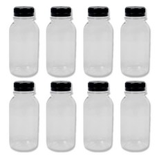 Inp 35mm圓形果汁瓶 12.6*5.5cm, 8個, 單一顏色, 210ml