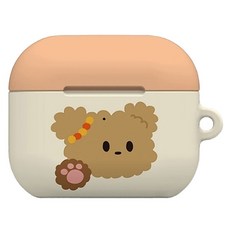 워너프 몬드 에어팟4 하드 케이스, 베어프렌즈 캐주얼베어, 1개