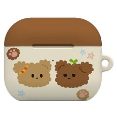 워너프 몬드 에어팟4 하드 케이스, 베어프렌즈 베어패턴, 1개