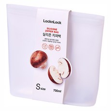 LocknLock 樂扣樂扣 矽膠密封袋 Natural 700ml, 1個, 單品