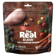 하림펫푸드 더리얼 로우 퍼피 건조사료, 닭, 50g, 1개