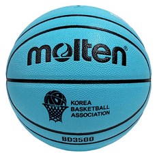 몰텐 농구공 블루 BD3500-B-2-KBA, 1개, B6D3500-B-2-KBA