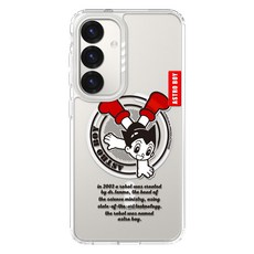 모란카노 크리스탈 맥세이프 투명 아톰 디자인 휴대폰 케이스