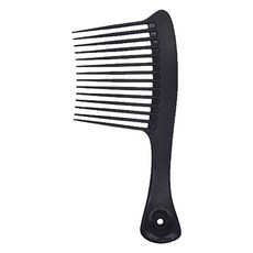 딥톡 스타일링 헤어 도끼빗 DT0393, 1개, 블랙
