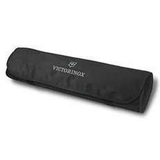 VICTORINOX 瑞士維氏 捲式廚具刀具收納包 8格, 黑色, 1個