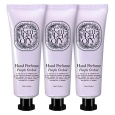 Temporary 香氛護手霜 紫蘭花, 70ml, 3個