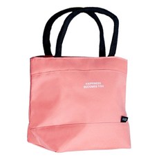 Taminayo 可愛午餐保冷袋, 1個, 粉紅色