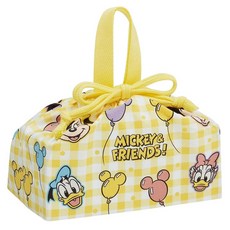 Skater 午餐袋 KB7, 米奇家族 黃色, 1個
