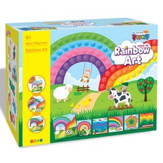 PLAYCORN 迷你彩虹藝術美術遊戲創作組, 1個, 混色