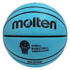 몰텐 농구공 블루 BD3500-B-2-KBA, 1개, B7D3500-B-2-KBA