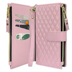 하이온 가더 안나 에나멜 지퍼 다이어리 지갑 휴대폰 케이스