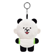 엑스오플레이 빵빵이의 일상 사운드 판다 빵빵이 인형 키링, 1개