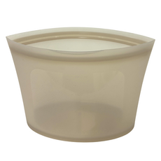 맘편안 실리콘 지퍼백 샌드베이지 2000ml, 단품, 1개