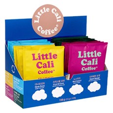 Little Cali 濾掛式原豆咖啡綜合包 4種 12入, 1套, 13g