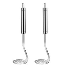 Market YOL 不鏽鋼 YOL 馬鈴薯搗碎器 搗泥器, 2個