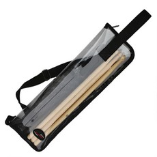 Toppia 簡潔透明黑色鼓棒袋, 1個