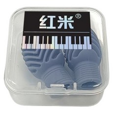 탑피아 연습용 드럼스틱 음소거 헤드, 다크그레이, 1개