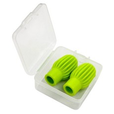 Toppia 練習用鼓棒矽膠頭, 黃色, 1個