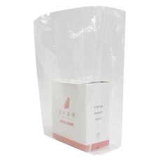 烘焙手提透明塑膠袋 150 x 80 x 270 mm, 300個, 1入