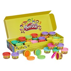 Hasbro 孩之寶 Play-Doh 培樂多 孩之寶 6款 x 5入 + 3款 x 4入 組, 1套, 1.648kg, 混合色