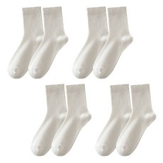 소니오 여성용 베이직 코튼 패션 양말 4켤레 세트