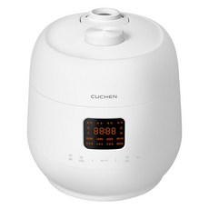 [10%退稅家電] Cuchen The Fit Slim 電子壓力鍋 6人份, CRS-FSWD0640PW, 純淨白