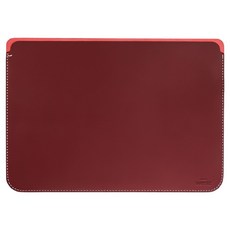 위니즈 가로 오픈형 노트북 파우치, 와인, 1개