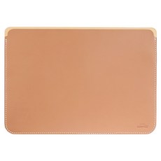 위니즈 가로 오픈형 태블릿PC 파우치, 라이트브라운, 1개