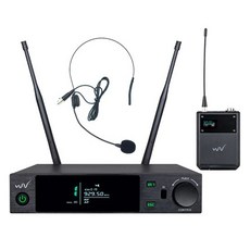 웨이브 900Mhz 1채널 렉타입 헤드셋 무선 마이크, WER-901S