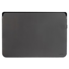 위니즈 가로 오픈형 노트북 파우치, 다크그레이, 1개