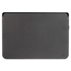 위니즈 가로 오픈형 노트북 파우치, 다크그레이, 1개