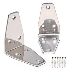 Sonjabisesang 不鏽鋼鏡面L型托架 2入, 2個