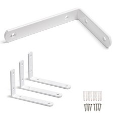 손잡이세상 튼튼 선반대 T 5mm 4p, 화이트, 4개