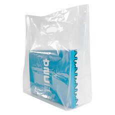 烘焙用手提透明塑膠袋 30 x 16 x 46 cm, 500個, 1入