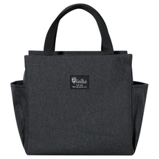 브리빌라스 다용도 도시락 보냉백, 블랙, 1개