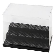 Daily Nest 樂高3層黑色積木展示盒, 1個