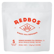 Redbos 經典南非國寶茶茶包, 1g, 20包, 1袋