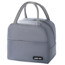 타미나요 실용적인 도시락 보냉백, 그레이, 1개