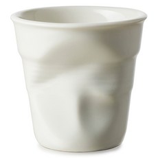 REVOL Froissés 卡布奇諾杯 180ml, 貝殼白, 1個