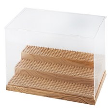 Daily Nest 樂高展示櫃 3層木質積木, 1個