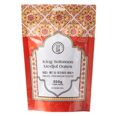 KingSolomon 無籽帝王乾椰棗, 1個, 350g