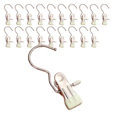 앞날창창 외집게 바지 치마 논슬립 옷걸이, 아이보리, 20개