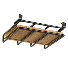 Sellyving 不鏽鋼砧板掛架 單層, 黑色, 1個