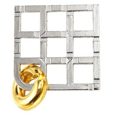 益智解謎 Cast Puzzle 19, 單一顏色, 1件, 1個