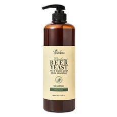 汀科(thinkco) 啤酒酵母緩解掉髮症狀清涼洗髮精 迷迭香香氛 1000ml, 1L, 1個