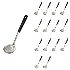 키친블루밍 업소용 식당 스텐 304 국자, 15개