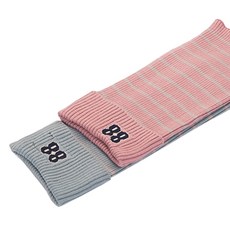 JOYMULTI 兒童88條紋圍脖2件組