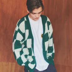 刷毛格紋針織衫 VS2203CD02